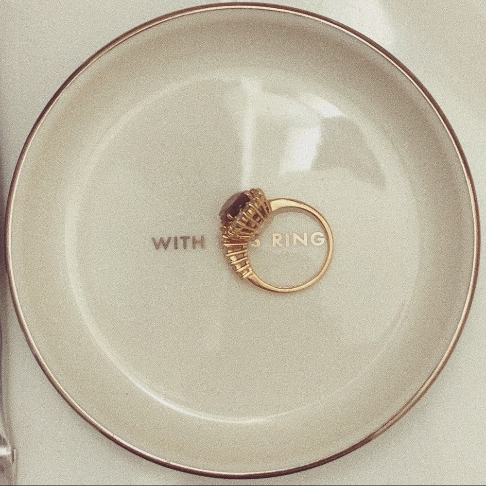 KATE SPADE Engagement Ring Tray